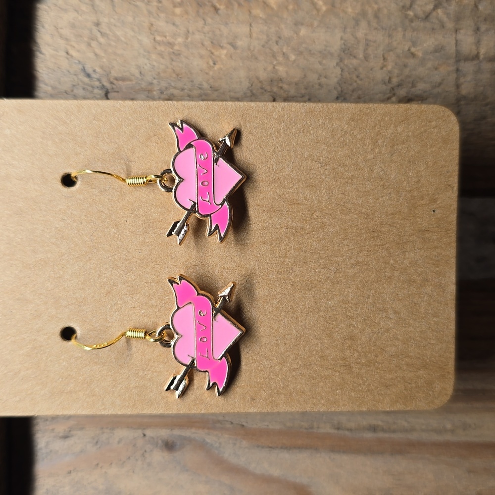 Valentine's Day Heart Earrings